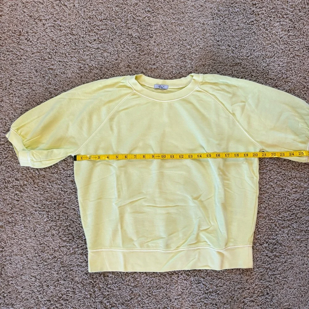 Rails Lia Top Sweatshirt in Limon Size Medium - Picture 7 of 8